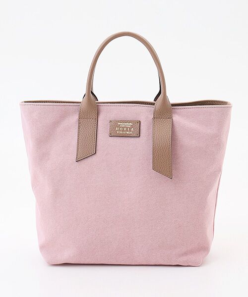 Mademoiselle NON NON / マドモアゼルノンノン トートバッグ | ＜NOVIA＞コットン×レザートートバッグ | 詳細1