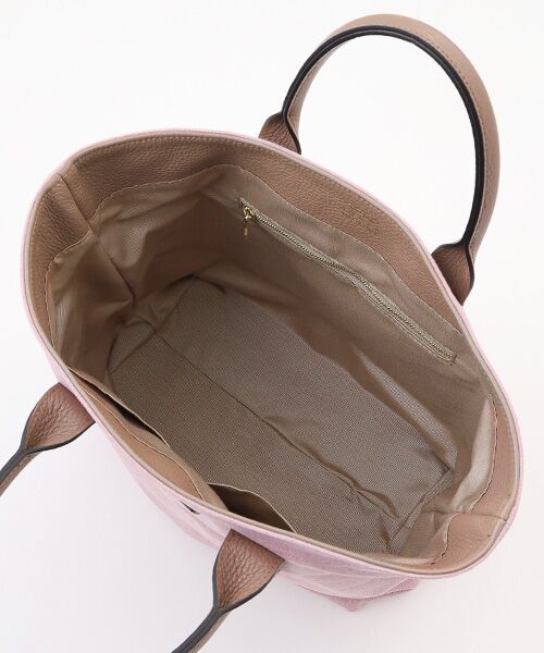 Mademoiselle NON NON / マドモアゼルノンノン トートバッグ | ＜NOVIA＞コットン×レザートートバッグ | 詳細5