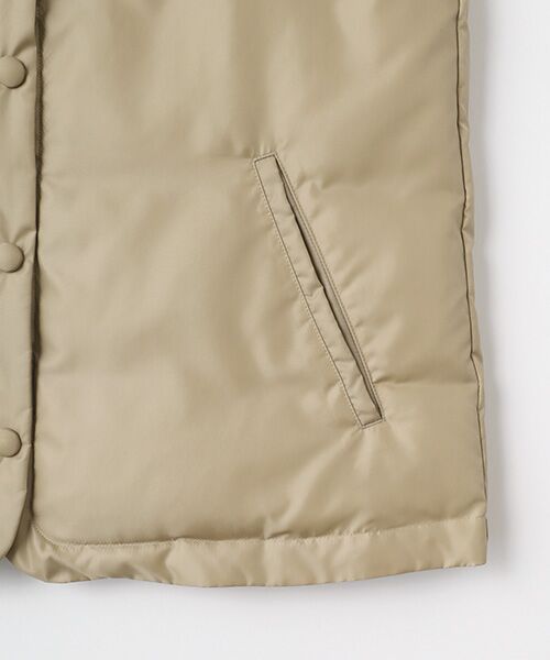 Mademoiselle NON NON / マドモアゼルノンノン ステンカラーコート | コットンストレッチ撥水コート | 詳細15