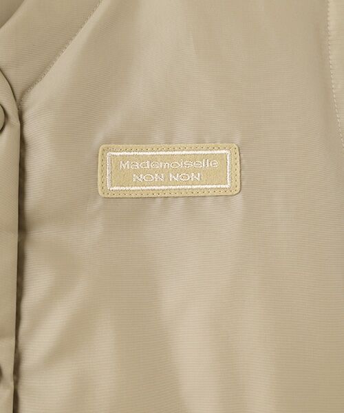 Mademoiselle NON NON / マドモアゼルノンノン ステンカラーコート | コットンストレッチ撥水コート | 詳細17