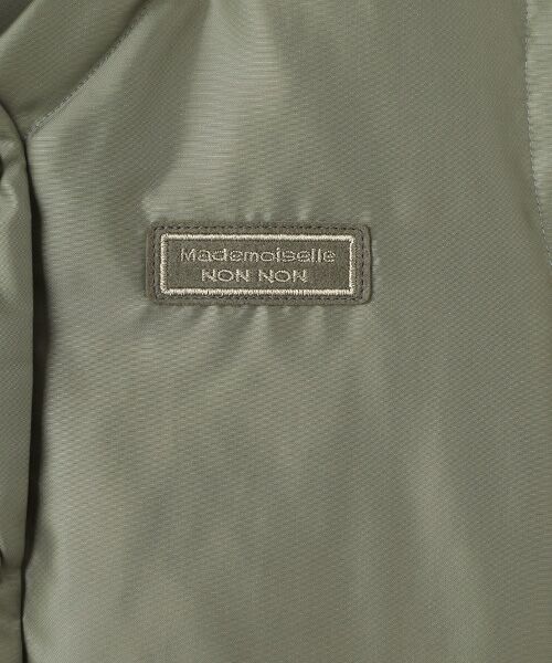 Mademoiselle NON NON / マドモアゼルノンノン ステンカラーコート | コットンストレッチ撥水コート | 詳細22