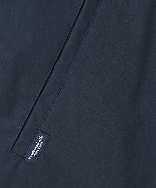 Mademoiselle NON NON / マドモアゼルノンノン ステンカラーコート | コットンストレッチ撥水コート | 詳細25