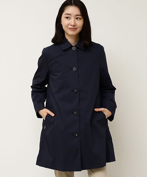 高級10万円程●Mademoiselle NON NON ステンカラーコート M 高級10程○Mademoiselle NON NON ステンカラーコート M