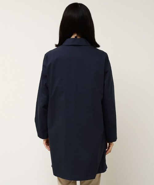 コットンストレッチ撥水コート （ステンカラーコート