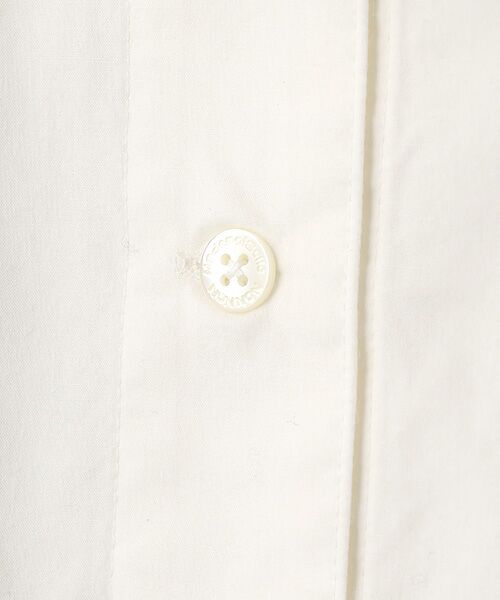 Mademoiselle NON NON / マドモアゼルノンノン シャツ・ブラウス | フェザーブロード液アン＋椿オイル加工 ボータイ長袖ブラウス | 詳細1