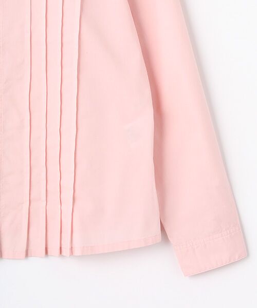 Mademoiselle NON NON / マドモアゼルノンノン シャツ・ブラウス | フェザーブロード液アン＋椿オイル加工 ボータイ長袖ブラウス | 詳細4