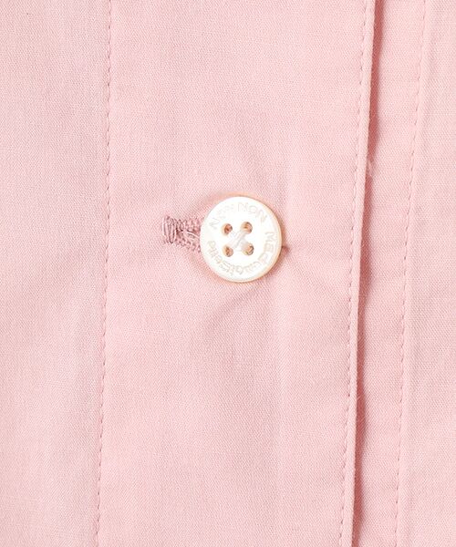 Mademoiselle NON NON / マドモアゼルノンノン シャツ・ブラウス | フェザーブロード液アン＋椿オイル加工 ボータイ長袖ブラウス | 詳細6