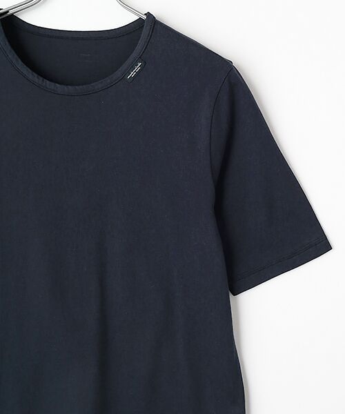 Mademoiselle NON NON / マドモアゼルノンノン Tシャツ | コンパクトヤーンエアロシフォン加工 5分袖Tシャツ | 詳細3