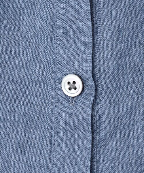 Mademoiselle NON NON / マドモアゼルノンノン シャツ・ブラウス | リネンシャンブレー ノースリーブブラウス | 詳細17