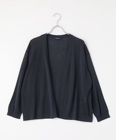 美品 NON NO マドモアゼルノンノン コットンリネンニット ロングジレ 美品 NON NO マドモアゼルノンノン コットンリネンニット