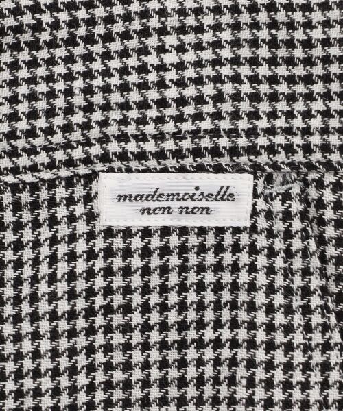 Mademoiselle NON NON / マドモアゼルノンノン その他パンツ | 水撚り千鳥＆グレンチェックパンツ | 詳細1