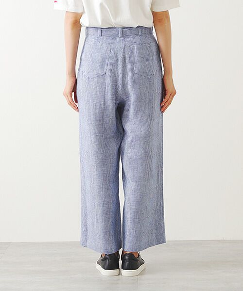 Mademoiselle NON NON / マドモアゼルノンノン その他パンツ | 水撚り千鳥＆グレンチェックパンツ | 詳細5