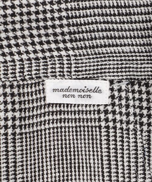 Mademoiselle NON NON / マドモアゼルノンノン その他パンツ | 水撚り千鳥＆グレンチェックパンツ | 詳細13