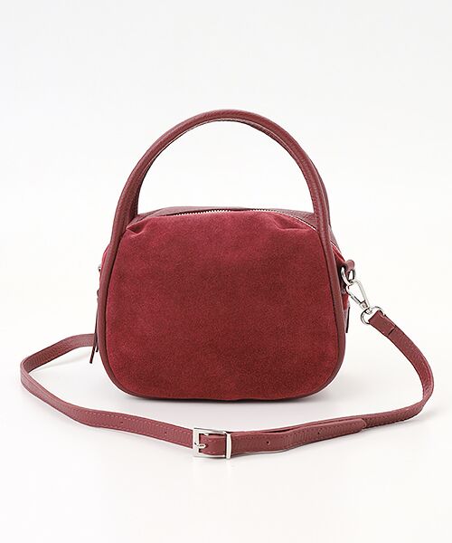 Mademoiselle NON NON / マドモアゼルノンノン ショルダーバッグ | ＜MARCO BIANCHINI＞マルコ ビアンキーニ スエードコンビバッグ | 詳細1