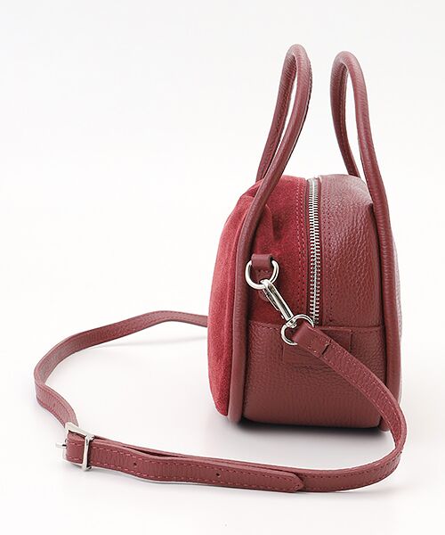 Mademoiselle NON NON / マドモアゼルノンノン ショルダーバッグ | ＜MARCO BIANCHINI＞マルコ ビアンキーニ スエードコンビバッグ | 詳細2