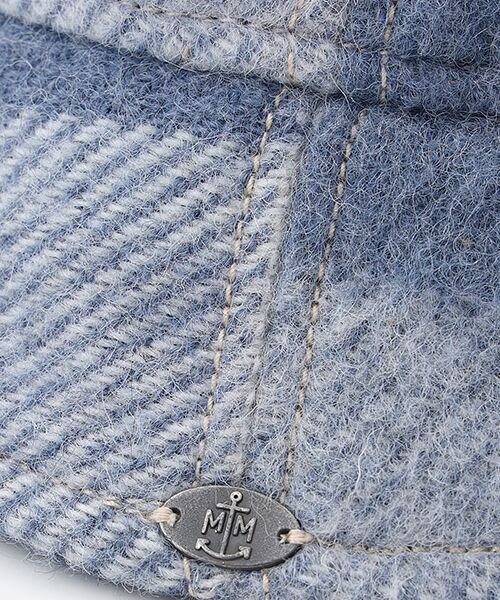 Mademoiselle NON NON / マドモアゼルノンノン ハット | ＜MAT DE MISAINE＞マドゥミゼーヌ ブロックチェックハット | 詳細4