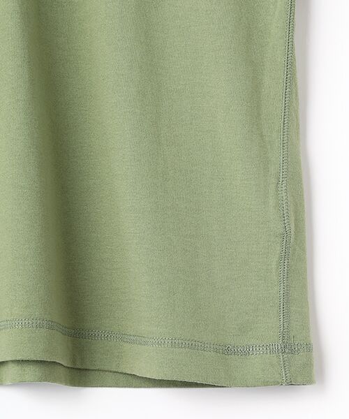 Mademoiselle NON NON / マドモアゼルノンノン Tシャツ | エアーコットン天竺 ロゴアップリケTシャツ | 詳細6