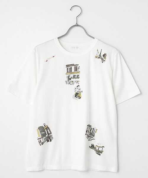 新品 マドモアゼルノンノン Tシャツ フランス エッフェル塔（Ｌサイズ） 新品 マドモアゼルノンノン Tシャツ フランス エッフェル塔（L