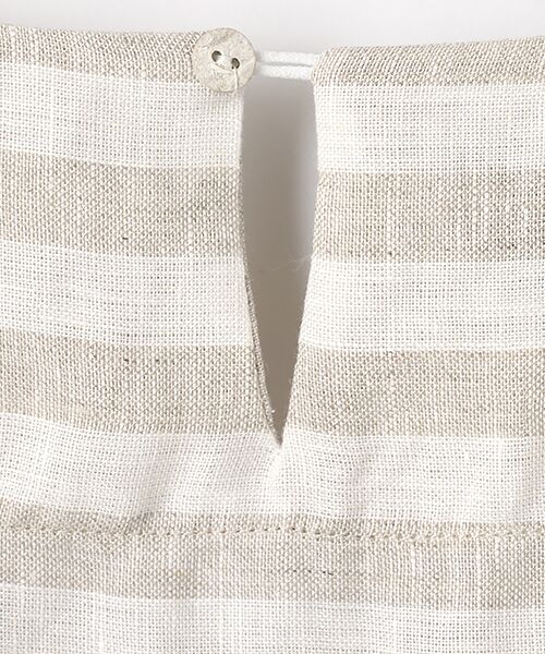 Mademoiselle NON NON / マドモアゼルノンノン ミニ丈・ひざ丈ワンピース | ＜DANI＞ダニ ボーダーワンピース | 詳細6