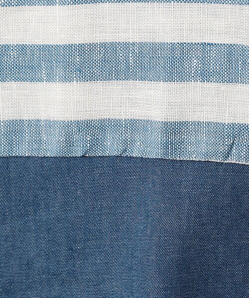 Mademoiselle NON NON / マドモアゼルノンノン ミニ丈・ひざ丈ワンピース | ＜DANI＞ダニ ボーダーワンピース | 詳細8