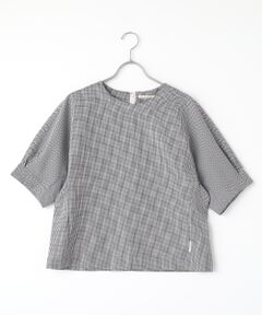 40/2綿コーマリブ バック刺繍ソックス （ソックス
