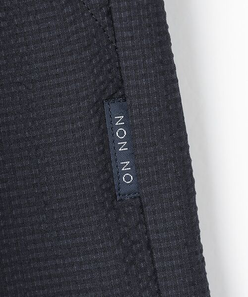 Mademoiselle NON NON / マドモアゼルノンノン その他パンツ | 2WAYストレッチシアサッカー ワンタックイージーガウチョパンツ | 詳細11