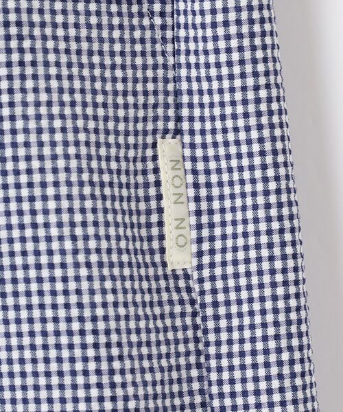 Mademoiselle NON NON / マドモアゼルノンノン その他パンツ | 2WAYストレッチシアサッカー ワンタックイージーガウチョパンツ | 詳細12