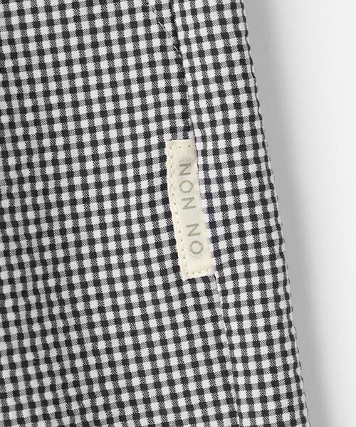 Mademoiselle NON NON / マドモアゼルノンノン その他パンツ | 2WAYストレッチシアサッカー ワンタックイージーガウチョパンツ | 詳細13