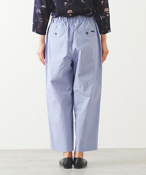 Mademoiselle NON NON / マドモアゼルノンノン その他パンツ | 超長綿ポプリンストレッチ イージークロップドパンツ | 詳細10