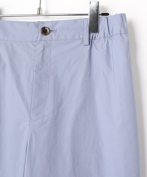 Mademoiselle NON NON / マドモアゼルノンノン その他パンツ | 超長綿ポプリンストレッチ イージークロップドパンツ | 詳細3