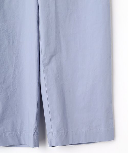 Mademoiselle NON NON / マドモアゼルノンノン その他パンツ | 超長綿ポプリンストレッチ イージークロップドパンツ | 詳細4