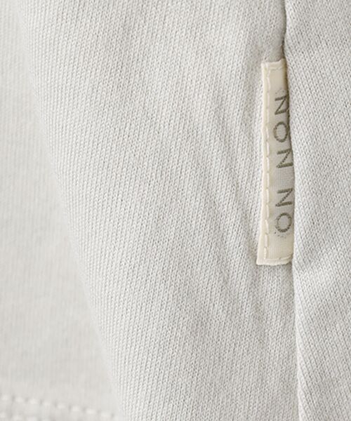Mademoiselle NON NON / マドモアゼルノンノン Tシャツ | GIZANDY天竺 VネックフレアーTシャツ | 詳細7