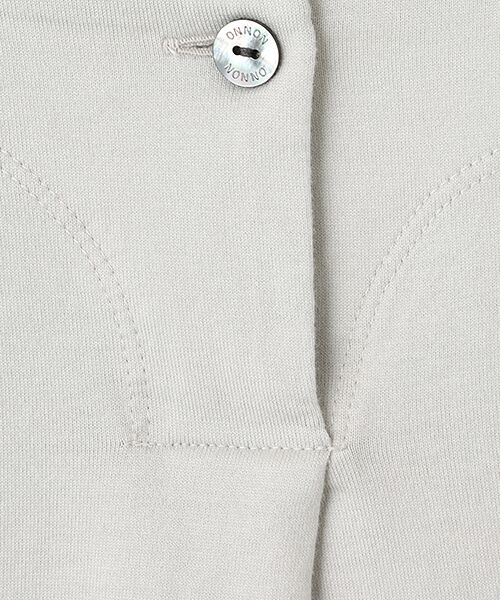 Mademoiselle NON NON / マドモアゼルノンノン Tシャツ | GIZANDY天竺 VネックフレアーTシャツ | 詳細8