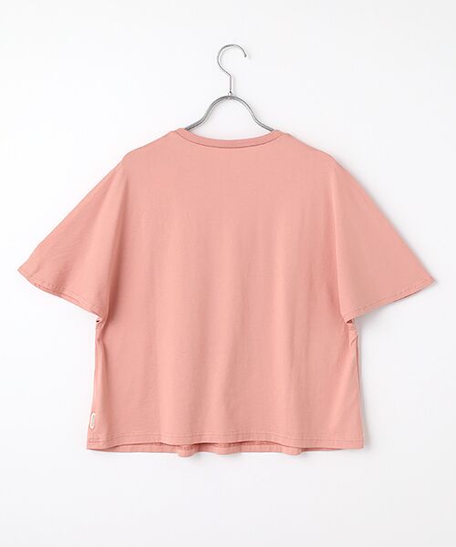 Mademoiselle NON NON / マドモアゼルノンノン Tシャツ | GIZANDY天竺 フレアスリーブTシャツ | 詳細3