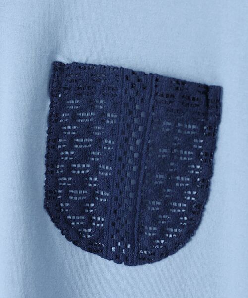 Mademoiselle NON NON / マドモアゼルノンノン Tシャツ | GIZANDY天竺 フレアスリーブTシャツ | 詳細8