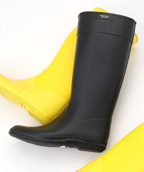Mademoiselle NON NON / マドモアゼルノンノン レインシューズ | レインシューズ【長靴タイプ】（クロ）
