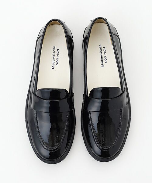 Mademoiselle NON NON / マドモアゼルノンノン レインシューズ | フォスターエナメルレインシューズ【スリッポンタイプ】 | 詳細2