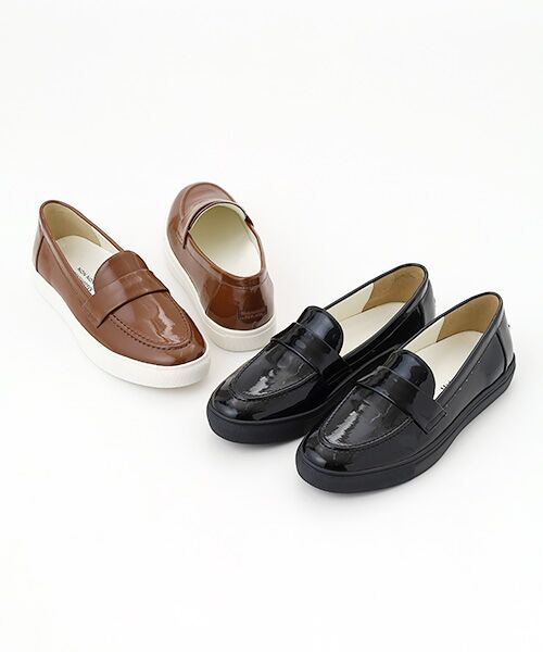 Mademoiselle NON NON / マドモアゼルノンノン レインシューズ | フォスターエナメルレインシューズ【スリッポンタイプ】 | 詳細9