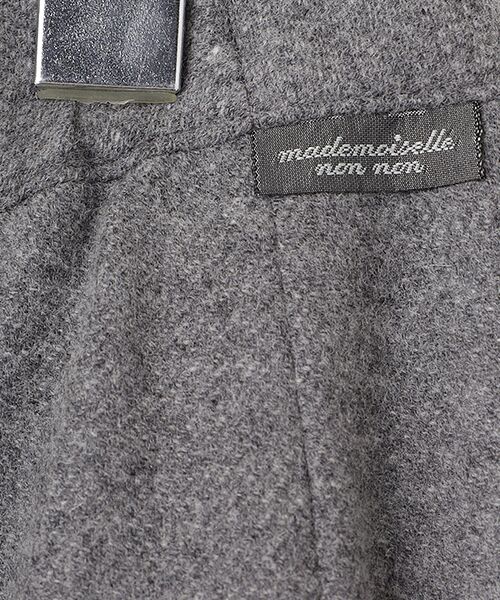 Mademoiselle NON NON / マドモアゼルノンノン ロング・マキシ丈スカート | ウールミルドサキソニーフレアースカート | 詳細2