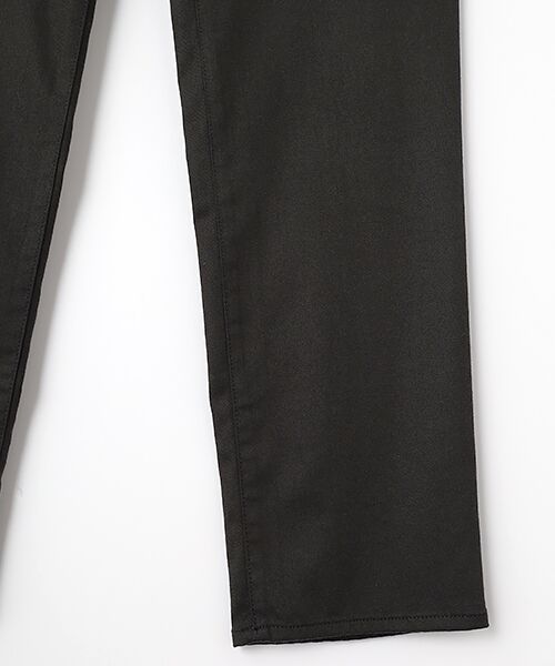 Mademoiselle NON NON / マドモアゼルノンノン スラックス・ドレスパンツ | レーヨン/コットン/リヨセルストレッチツイル テーパードストレッチパンツ | 詳細3