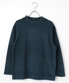 Mademoiselle NON NON / マドモアゼルノンノン カットソー | バルキーコットンフライス ボトルネックプルオーバー【9分袖】