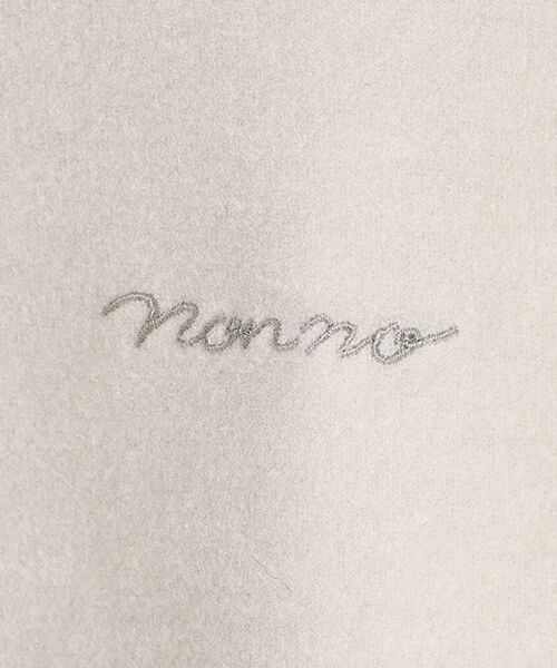 Mademoiselle NON NON / マドモアゼルノンノン カットソー | バルキーコットンフライス ボトルネックプルオーバー【9分袖】 | 詳細1