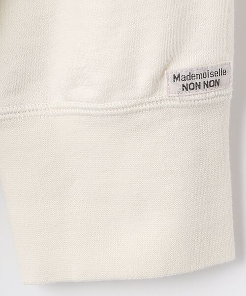 Mademoiselle NON NON / マドモアゼルノンノン パーカー | スーピマ裏毛プリントパーカー | 詳細1