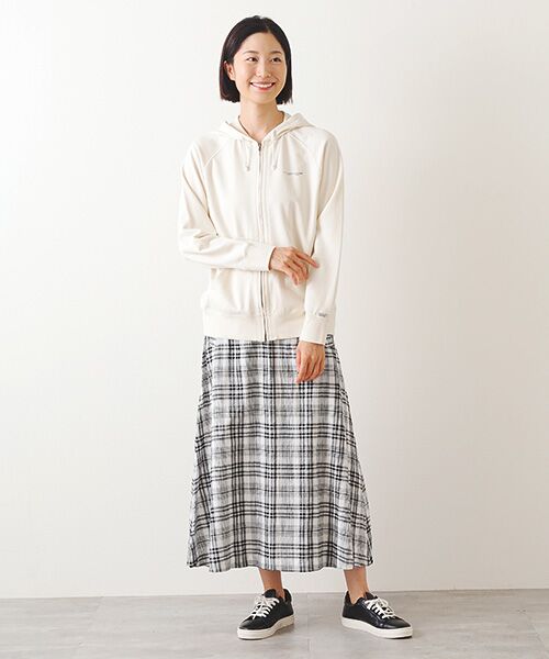 Mademoiselle NON NON / マドモアゼルノンノン パーカー | スーピマ裏毛プリントパーカー | 詳細6