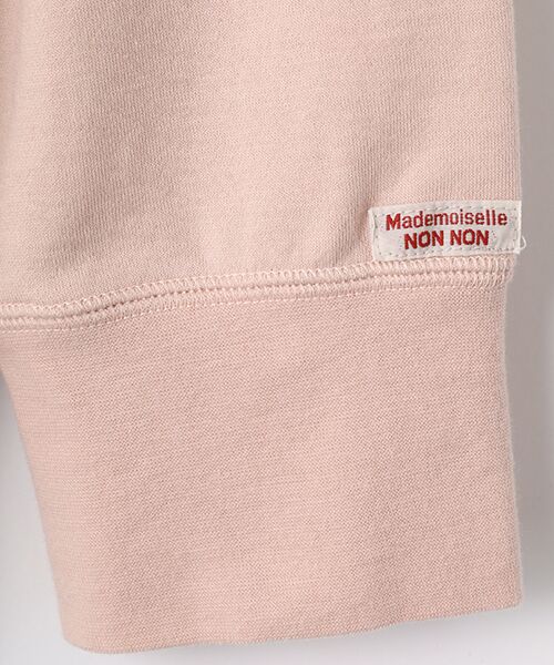 Mademoiselle NON NON / マドモアゼルノンノン パーカー | スーピマ裏毛プリントパーカー | 詳細8