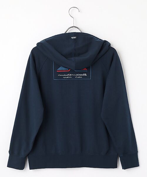 Mademoiselle NON NON / マドモアゼルノンノン パーカー | スーピマ裏毛プリントパーカー | 詳細10