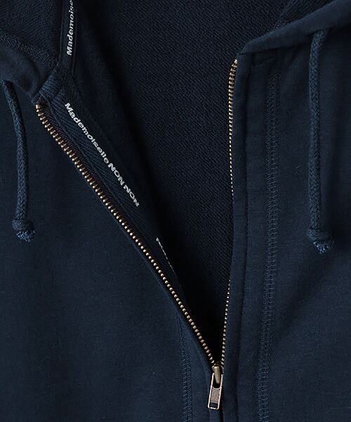 Mademoiselle NON NON / マドモアゼルノンノン パーカー | スーピマ裏毛プリントパーカー | 詳細14