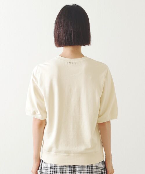 Mademoiselle NON NON / マドモアゼルノンノン スウェット | スーピマ裏毛デザイン画プリントトレーナー | 詳細10