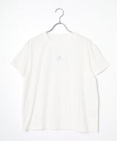 Mademoiselle NON NON / マドモアゼルノンノン Tシャツ | 甘撚りコンパクトヤーン 1色プリントTシャツ