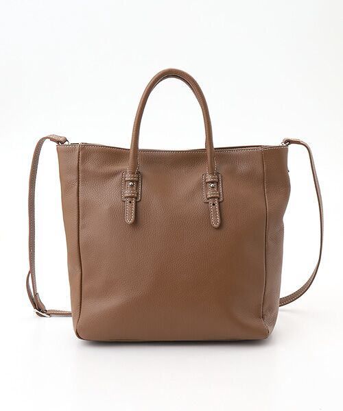 Mademoiselle NON NON / マドモアゼルノンノン トートバッグ | ＜MARCO BIANCHINI＞マルコ ビアンキーニ レザートートバッグ（ショルダーストラップ付き） | 詳細3